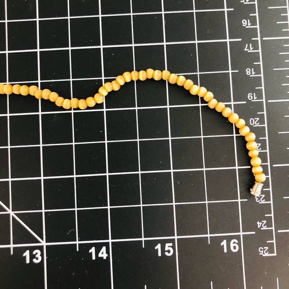 Vintage Dainty Bead Necklace & Stone Earrings - Picture 12 of 16